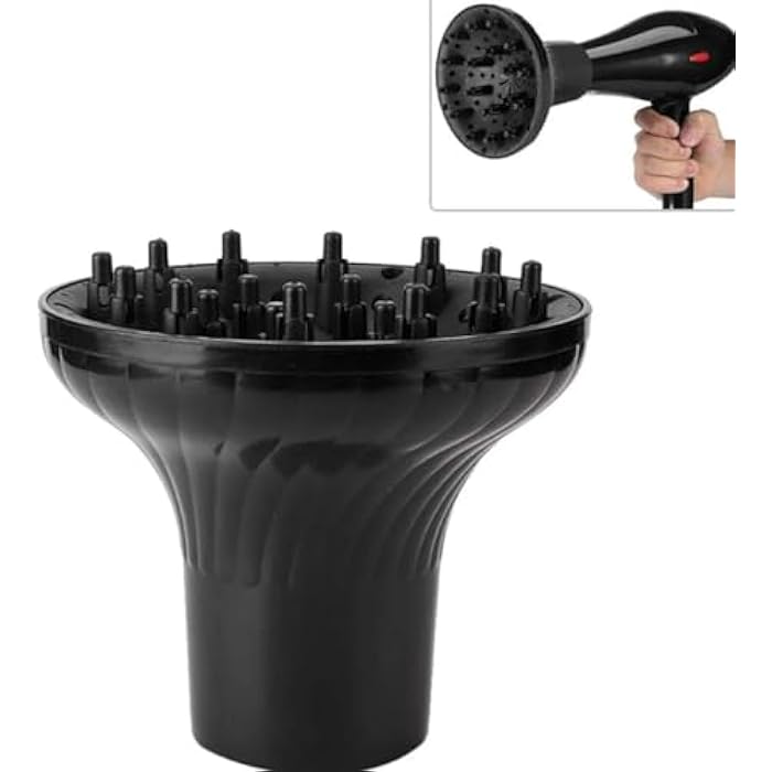 Defuser Curl Diffuser Anti Frizz Diffuser Universal Portable Hair Dryer Curler Diffuser Curl Styling Tool (Multicolor) - Image 3